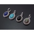 SYMPATHY OF SOUL（シンパシーオブソウル）　Radial Stone Pendant - Silver（ラジアルストーンペンダント - シルバー）