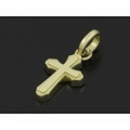 SYMPATHY OF SOUL（シンパシーオブソウル）　Smooth Cross Pendant - K18 Yellow Gold（スムースクロスペンダント - K18イエローゴールド）