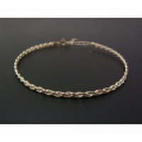 SYMPATHY OF SOUL（シンパシーオブソウル）　Woven Bangle - L K10Yellow Gold（ウーヴンバングル - L K10イエローゴールド）
