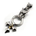 TRAVIS WALKER(トラヴィスワーカー) PDS021custom Gargoyle Cross pendant