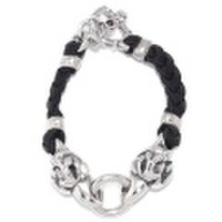 TRAVIS WALKER(トラヴィスワーカー)　Braided Leather Griffin Bracelet BRS019