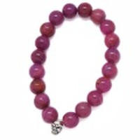TRAVIS WALKER(トラヴィスワーカー)　Ruby Stone Bead Bracelet SBC011/ルビーストーンビーズブレスレット