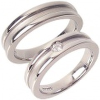 [刻印無料]　マットラインペアリング｜Men’s & Lady’s（セット）　95-2011-2010