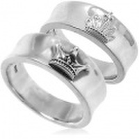 [受注生産]　B&C クラウンペアリング｜Men’s & Lady’s（セット）　95-9026-9027