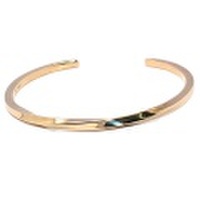 basis(ベイシス)スパイラルバングル K10ゴールド