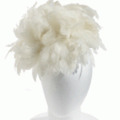 tulle couture◆フェザーヘッドドレス◆アイボリー