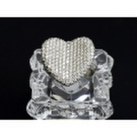 【PONTE VECCHIIO】18WG　ホワイトゴールド 指輪　リング　ダイヤモンド3.01ct　15.6ｇ　18号　レディース　30526-0　ジュエリー　人気