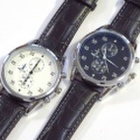 【SamuraiELO9月号雑誌掲載】【新着】Cuirs（キュイー）メンズ腕時計　クロノグラフクオーツウオッチ新作デザイン