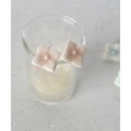 【po-to-bo】紫陽花ピアス　ピンク