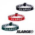 【ゆうパケット可送料205円】 X-LARGE(エクストララージ) STANDARD LOGO BRACELET 01182004 ブレスレット メンズ
