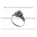 【ネクロマンス NECROMANCE】 シルバーゴシックローズリング Silver Gothic Rose Ring 薔薇 指輪
