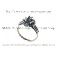 【ネクロマンス NECROMANCE】 シルバーゴシックローズリング Silver Gothic Rose Ring 薔薇 指輪
