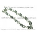 【ネクロマンス NECROMANCE】 シルバータイニースカルブレスレット Silver Tiny Skull Bracelet 骸骨