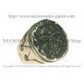 【ネクロマンス NECROMANCE】 ラージゴーストスカルリング Large Ghost Skull Ring 幽霊 骸骨