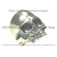 【ネクロマンス NECROMANCE】 リアルシルバースカルリング Real Silver Skull Ring 骸骨 指輪