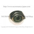 【ネクロマンス NECROMANCE】【数量限定】シルバーNEW義眼リング Silver New Eye Ring ＜グリーン ヘーゼル/Green Hazel＞ 目玉
