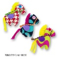 【再入荷】幸せを呼ぶ　ハンドメイド馬ブローチ