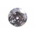 【多分ガーネット結晶入り】ピンクダイヤモンド ルース 0.153ct, ライト・オレンジー・ピンク, I-1, ラウンドブリリアントカット, 中央宝石研究所ソーティング