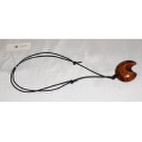 【無垢の木・ナチュラルな大人の装いに】拭漆　ペンダント　大（楓）