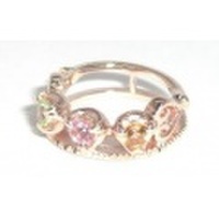 お守りんぐ　ピンクゴールド　ロイヤルハート　ネックレス付※誕生石を3つ選べ、メッセージも入れられる世界でたった1つの記念品