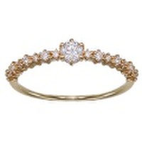 どこまでも続く大海原を表現したla merエンゲージリング0.20ct/ジュピターBLANTELIE/婚約指輪