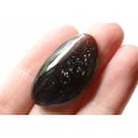 アイオライトサンストーン【10】天然石ルース・カボション（30.5×17.5mm）