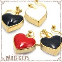 アシメぷっくり ハート イヤリング パリスキッズ本店 原宿 pariskid’s 公式 通販 安い ymgir colpo