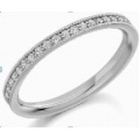 イギリス プラチナ フルエタニティーダイヤモンドリング