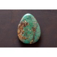 イラン産（ペルシャ）ターコイズ【16】天然石ルース・カボション（26.5×20mm）