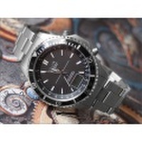 エルジン ELGIN 腕時計 ソーラー電波 FK1396TI-BP チタンベルト