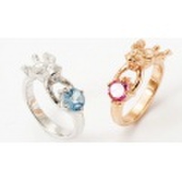 エンジェル、シルバー925（スマイリングシリーズ、ベビーリング）お写真＆お名前入り品質保証書付きの世界でたった1つの記念品