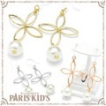 オープン ペタル パール 樹脂 ピアス パリスキッズ本店 原宿 pariskid’s 公式 通販 安い josim