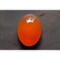 カーネリアン【5】天然石ルース・カボション　（18×13mm）