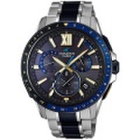 カシオ 腕時計 オシアナス フルメタルGPSハイブリッド電波ソーラー セラミックベゼル MULTIBAND6 TOUGH MVT OCW-G1200D-1AJF 世界限定1000本 メンズウォッチ