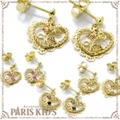 キューティー ツイン ハート ピアス パリスキッズ本店 原宿 pariskid’s 公式 通販 安い ymgir