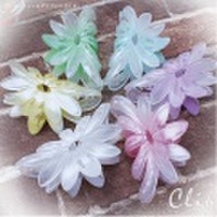 グラデーションのダリアバンス(大)　〜とってもキレイなダリヤのお花を横長にした形でしっかりホールド♪