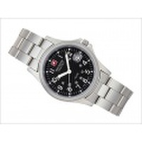 スイスミリタリー SWISS MILITARY 腕時計 CLASSIC ORIGINAL ML17 3針 ブラック 35mm メタルベルト