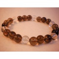 スモーキークォーツ・水晶・ブレスレット