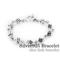 ダイスリンク ブレスレット シルバー アクセサリー [シルバーブレスレット] 送料無料