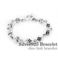 ダイスリンク ブレスレット シルバー アクセサリー [シルバーブレスレット] 送料無料