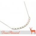 ダイヤモンド デザインネックレス Pt850/900 D:0.30 【プラチナ】【レディース】【女性用】