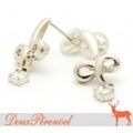 ダイヤモンド ピアス Pt900 D:0.15　D:0.15 [プラチナ レディース]