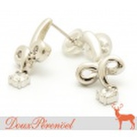 ダイヤモンド ピアス Pt900 D:0.15　D:0.15 [プラチナ レディース]