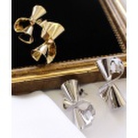 ツイストデザイン ピアス・イヤリング/各3カラー