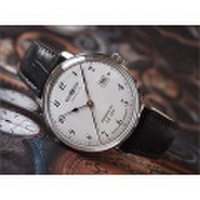 ツェッペリン ZEPPELIN 腕時計 7046-1 ヒンデンブルク クォーツ 40mm レザーベルト