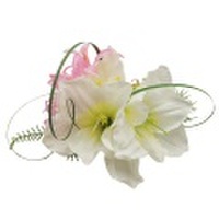 ハワイアン フラワー ヘアクリップ アマリリス/ネリネ/オーキッド フラ用品 リリコイオリジナル