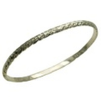 ハワイアンジュエリー 本格オーダーメイドシルバーバングル バレル しっかりした1.75mm厚 4mm　選べるデザインやスタイル