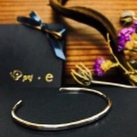 バングル silver950 刻印無料 warp silver950　[メール便可]