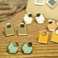 パステルカラー アクリルタイルピアス(d540)pc0675
