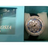 パリ直輸入　Ambrosia Paris ウォッチ　ラウンド　ゴージャスデコ